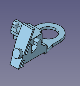 Mazda 323f BJ sporty Halter für Frontschürze